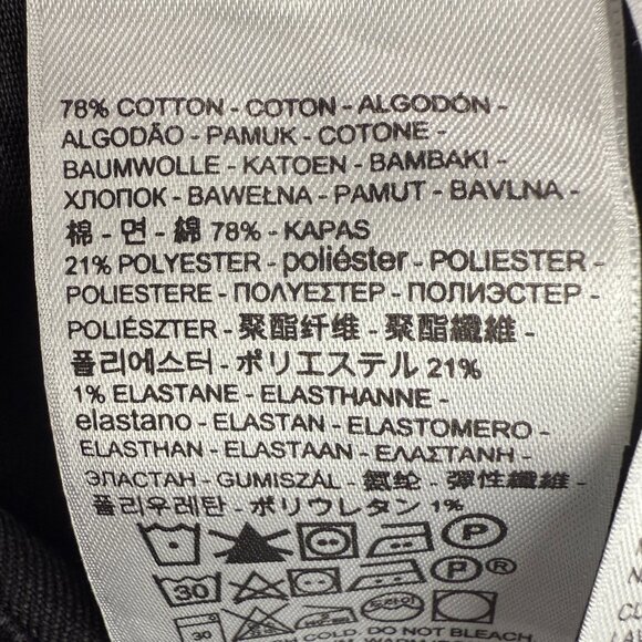 EUC Women's LEVI'S 505 Straight Leg Jeans Stretch Black | Size 8/29 - Picture 6 of 8